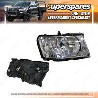 Superspares Head Light Right Hand Side for Nissan Patrol Gu 10/2004-On