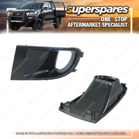 Superspares Left Fog Light Cover for Nissan Pulsar Sedan N16 07/2003-01/2005