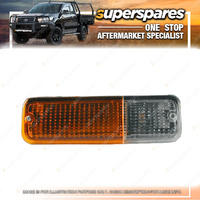 Superspares Right Bumper Bar Blinker for Nissan Urvan E23 07/1983-02/1987
