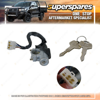 Superspares Ignition Switch for Nissan Vanette C120 11/1984-12/1986