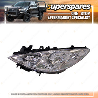 Superspares Left Hand Side Headlight for Peugeot 307 T6 10/2005-2007