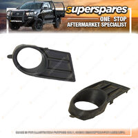 Right Fog Light Cover With Hole for Suzuki Swift EZ 01/2005-06/2007