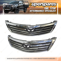 Superspares Front Bumper Grille for Toyota Aurion GSV40 2009-2012