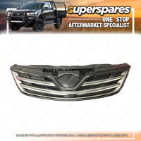 Superspares Front Grille for Toyota Corolla Sedan ZRE152 2009-2012