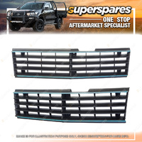 Superspares Front Bumper Grille for Toyota Corona ST141 08/1983-10/1985