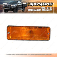 Superspares Left Bumper Bar Blinker for Toyota Crown MS12.3 1983-1988