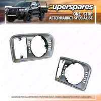 Right Headlight Case 12 Holes for Toyota Hiace RZ2.0 RZ3.2 1977-01/1983