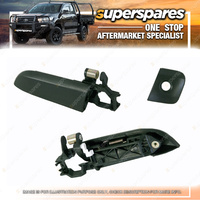 Left Black Front Outer Door Handle for Toyota Hiace TRH KDH 03/2005-ONWARDS