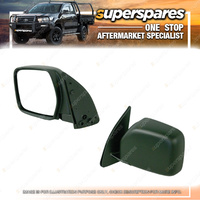Superspares Left Door Mirror Manual for Toyota Hiace SBV 10/1995-11/2003