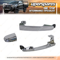 Rear Chrome Outer Door Handle LH for Toyota Hilux TGN16 26 KUN16 26 GGN15 GGN25