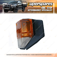 Right Black Corner Light for Toyota Landcruiser FJ70 FJ75 01/1985-11/1999