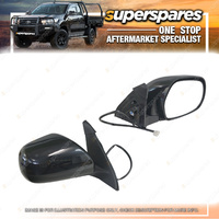 RH Electric Door Mirror for Toyota Landcruiser Prado J120 Black 02/2003-10/2009