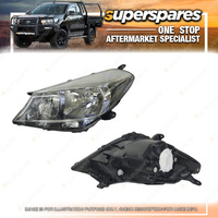 Superspares Left Headlight for Toyota Yaris NCP130 11/2011-06/2014