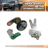 Superspares Door Lock Barrel Key for Nissan Pulsar N14 N15 10/1991-06/2000