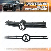 Superspares Outer Front Grille for Volkswagen Golf MK4 09/1998-06/2004