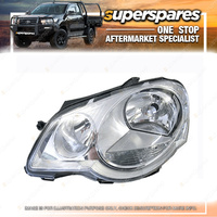 Superspares Left Headlight for Volkswagen Polo 9N 11/2005-02/2010