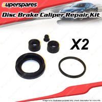 2 x Rear Disc Brake Caliper Repair Kit for Holden Utility FB 2.3L 6Cyl 1960-1961