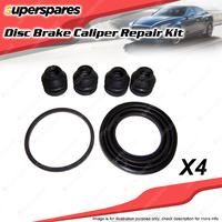 4 x Rear Disc Brake Caliper Repair Kit for Jaguar E Type Series 1 3.8L 4.2L