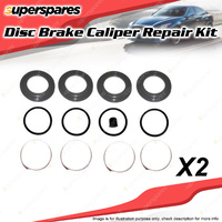 2 x Front Brake Caliper Repair Kit for Toyota Landcruiser Prado GDJ KDJ 150 155