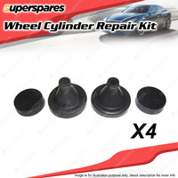 4 x Rear Wheel Cylinder Repair Kits for Dodge AT4 575 660 675 690 5.2L 1963-1974