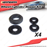 4 x Rear Wheel Cylinder Repair Kits for Mazda T4000 T4100 T4600 4.0L 4.1L 4.6L
