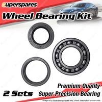2x Rear Wheel Bearing Kit for MERCEDES 190C 200D 220 220SEB 230SL 280SEL 300SEL