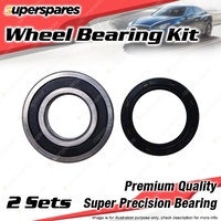 2x Rear Wheel Bearing Kit for PEUGEOT 403 404 504 1.5L 1.6L 2.0L I4