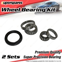 2x Front Wheel Bearing Kit for VOLVO 240 GL GLE 260 740 760 2.3L 2.8L I4 V6
