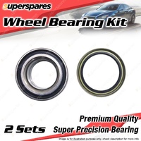 2x Rear Wheel Bearing Kit for SUZUKI CAPPUCCINO EA11R SWIFT SF416 AJ14S