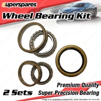 2x Front Wheel Bearing Kit for LEXUS LX470 UZJ100R UZJ100 4.7L V8 1998-2008