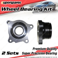 2x Front Wheel Bearing Kit for NISSAN UD CWA45 11.7L Diesel I6 1981-1989