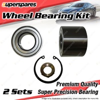 2x Rear Wheel Bearing Kit for RENAULT MASTER MWB X70 TRAFIC 2.0 dCi LWB SWB X83