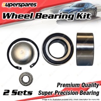 2 x Front Wheel Bearing Kit for MERCEDES BENZ A150 A170 A200 B180 B200T W245