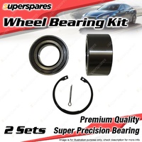 2x Front Wheel Bearing Kit for PEUGEOT 4007 ST SV 4008 ACTIVE ALLURE 2.0L 2.2L