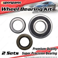 2x Rear Wheel Bearing Kit for SUZUKI APV GC416 DN71V 1.6L I4 2005-On