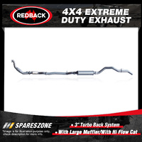 Redback 3" 409 SS Exhaust Large Muffler for Ford Ranger PJ PK 3.0L WEAT 06-11