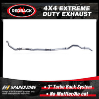 Redback 3" Exhaust Without Muffler for Ford Ranger PJ PK WEAT 3.0L 01/06-08/11
