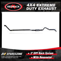 Redback 3" 409 SS Exhaust & Resonator for Ford Ranger PX P5AT 3.2L 10/16-on