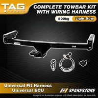 TAG Light Duty Towbar Kit with Wiring Harness for Holden Nova 01/89-01/94 750kg