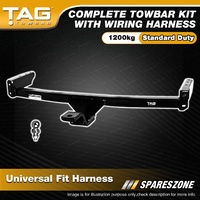 TAG Light Duty Towbar Kit for Toyota Spacia SR40 Bus 01/98-01/02 Capacity 1200kg