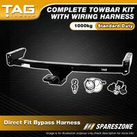 TAG Light Duty Towbar Kit for Toyota Hiace KZH LH 100 RCH12 RZH101 Regius 1000kg