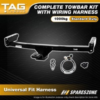 TAG Light Duty Towbar Kit for Toyota Camry 1986-01/93 4cyl models Not V6 1000kg