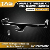 TAG Light Duty Towbar Kit for Nissan X-Trail T30 Wagon 01-07 Capacity 1200kg