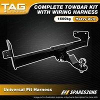 TAG Heavy Duty Towbar Kit with Wiring Harness for Isuzu MU 05/90-05/98 1500kg