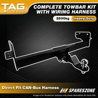 TAG Heavy Duty Towbar Kit for VW Tiguan AD Wagon 09/16-On Wiring 750071EJ 2500kg