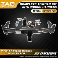 TAG HD Towbar Kit for Toyota Rav4 ALA49 ASA44 ZSA42 Powder-Coated 1500kg UNT282