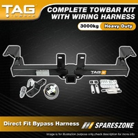 TAG Heavy Duty Towbar Kit for Toyota Prado 09/2002 - 10/2009 Capacity 3000kg
