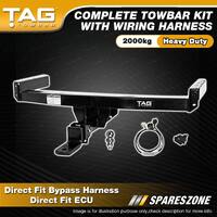 TAG HD Towbar Kit for Toyota Kluger GSU40 GSU45 Wagon 8/07-2/14 Capacity 2000kg