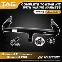 TAG Heavy Duty Towbar Kit for Mitsubishi Triton MR Ute 12/18-On Capacity 3100kg