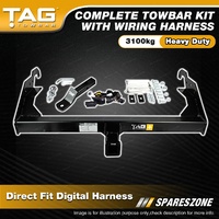 TAG HD Towbar Kit for Mitsubishi Triton 05/2015-10/2018 no Rear Step 3100kg